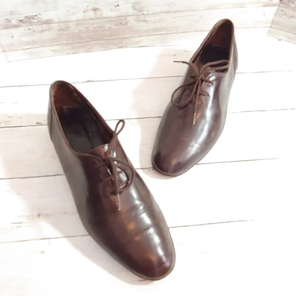 Dior | Shoes | Christian Dior Brown Leather Oxfords | Poshmark display picture 3